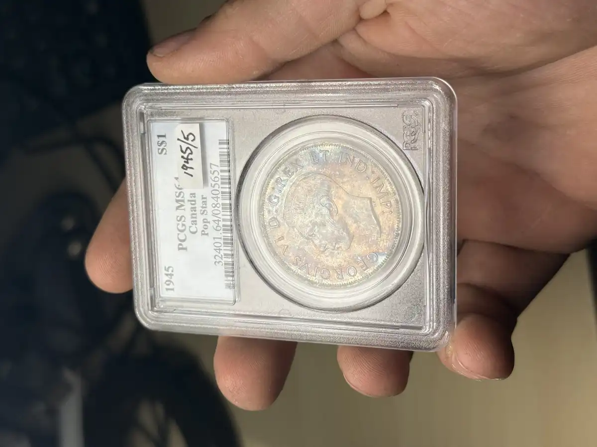 1945-Canada-$1---What-Is-This-PCGS-Attribution?